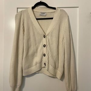 Cream Cardigan